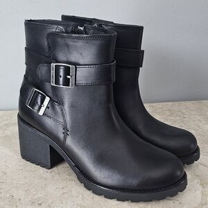Harley-Davidson Boots Womens 9.5 Black Lalanne Harness D84711 Leather Motorcycle